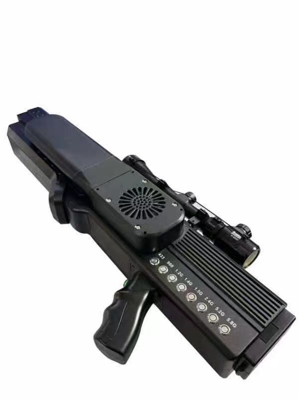  白银手持便携式枪型低空防御反制八通道